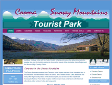 Tablet Screenshot of coomatouristpark.com.au